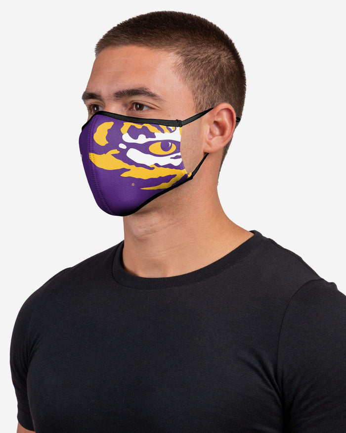 LSU Tigers Thematic Sport 3 Pack Face Cover FOCO - FOCO.com