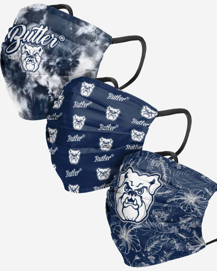 Butler Bulldogs Womens Matchday 3 Pack Face Cover FOCO - FOCO.com