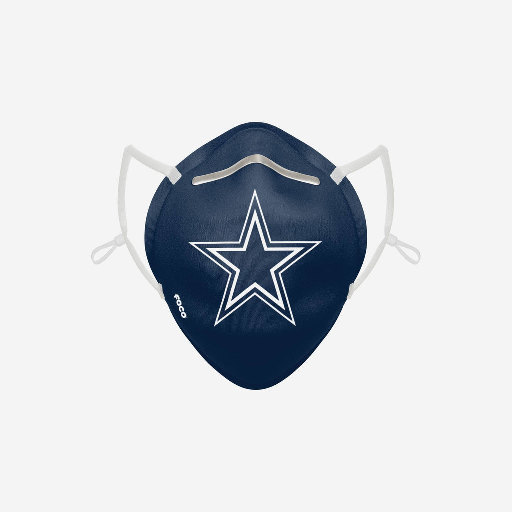 Dallas Cowboys Big Logo Cone Face Cover FOCO - FOCO.com