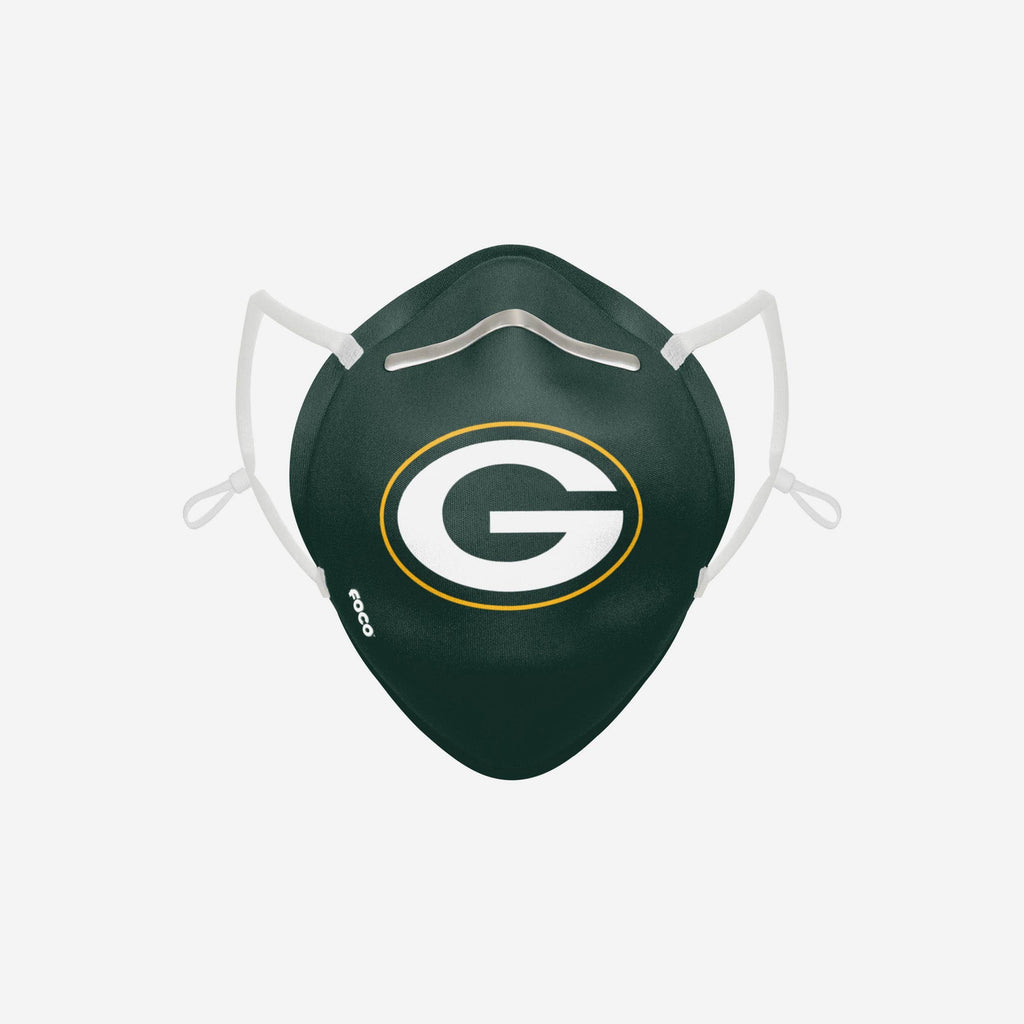 Green Bay Packers Big Logo Cone Face Cover FOCO - FOCO.com