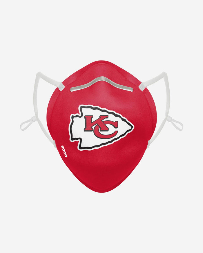 Kansas City Chiefs Big Logo Cone Face Cover FOCO - FOCO.com