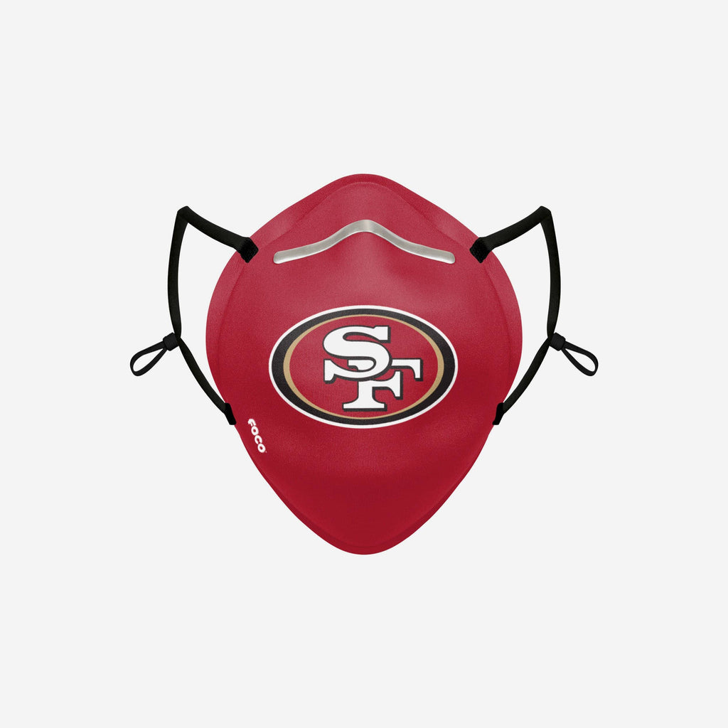 San Francisco 49ers Big Logo Cone Face Cover FOCO - FOCO.com