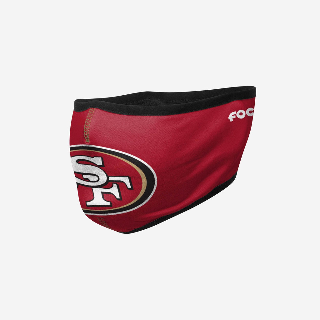 San Francisco 49ers Big Logo Earband Face Cover FOCO - FOCO.com