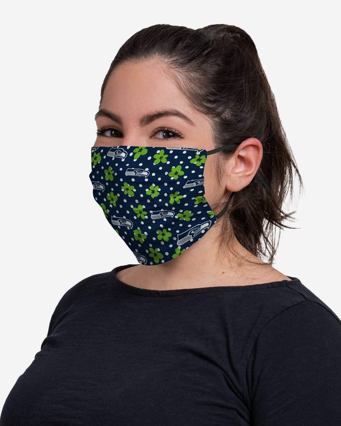 Seattle Seahawks Gameday Gardener 3 Pack Face Cover FOCO - FOCO.com