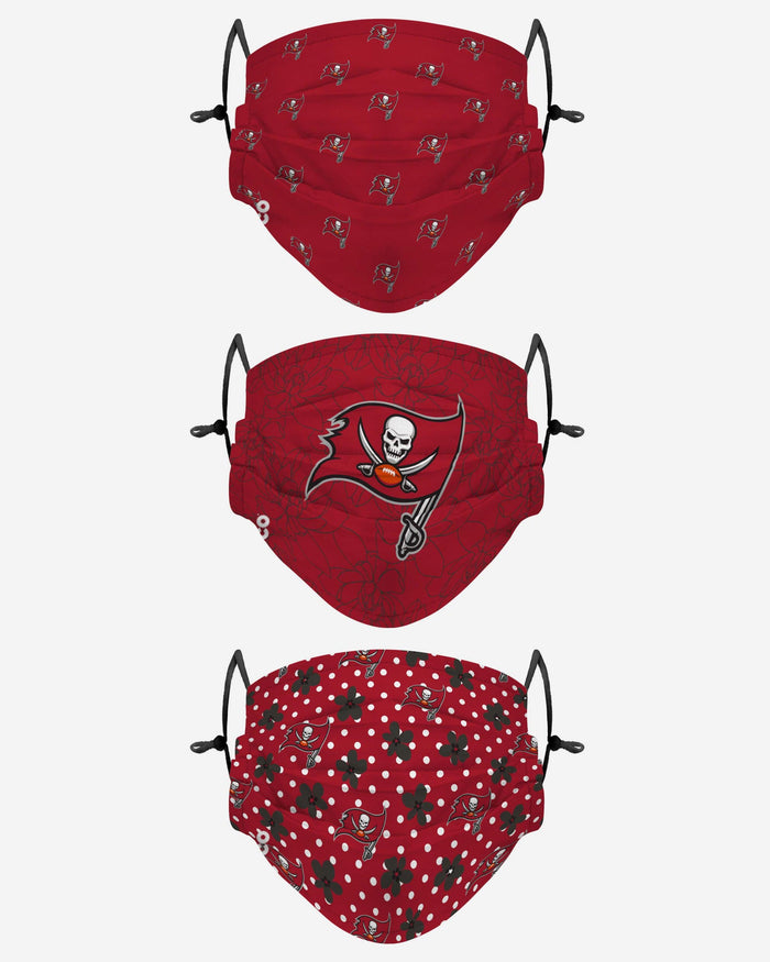 Tampa Bay Buccaneers Gameday Gardener 3 Pack Face Cover FOCO - FOCO.com