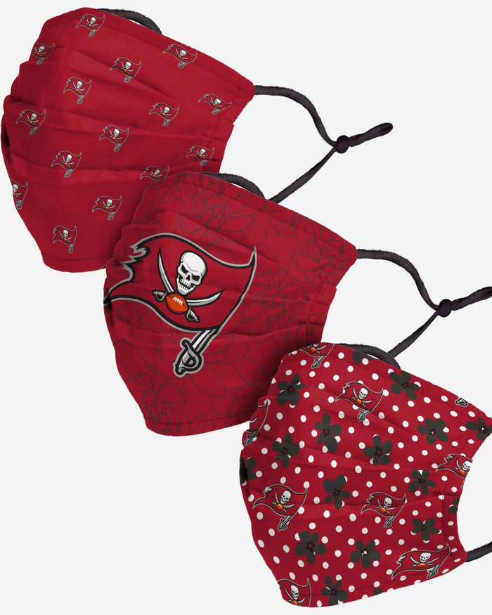 Tampa Bay Buccaneers Gameday Gardener 3 Pack Face Cover FOCO - FOCO.com