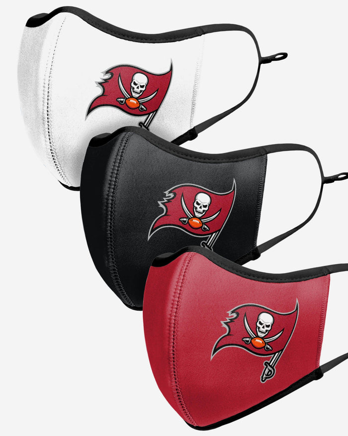 Tampa Bay Buccaneers Super Bowl LV Sport 3 Pack Face Cover FOCO - FOCO.com