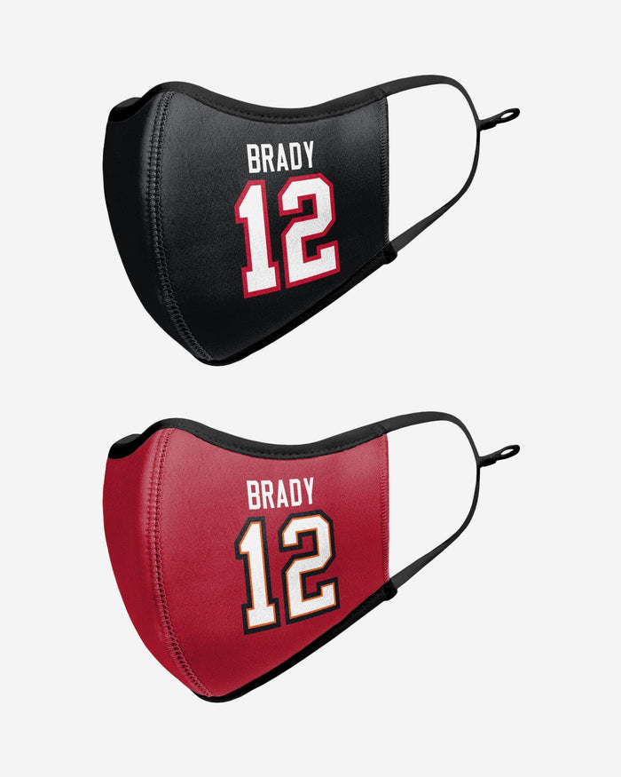 Tom Brady Tampa Bay Buccaneers Sport 2 Pack Face Cover FOCO - FOCO.com