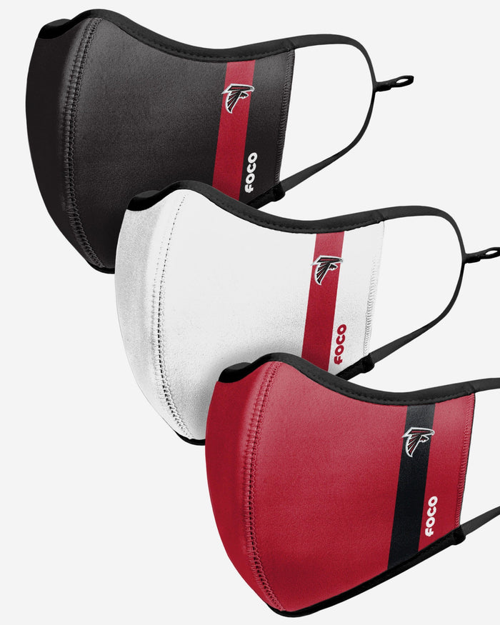 Atlanta Falcons Sport 3 Pack Face Cover FOCO - FOCO.com