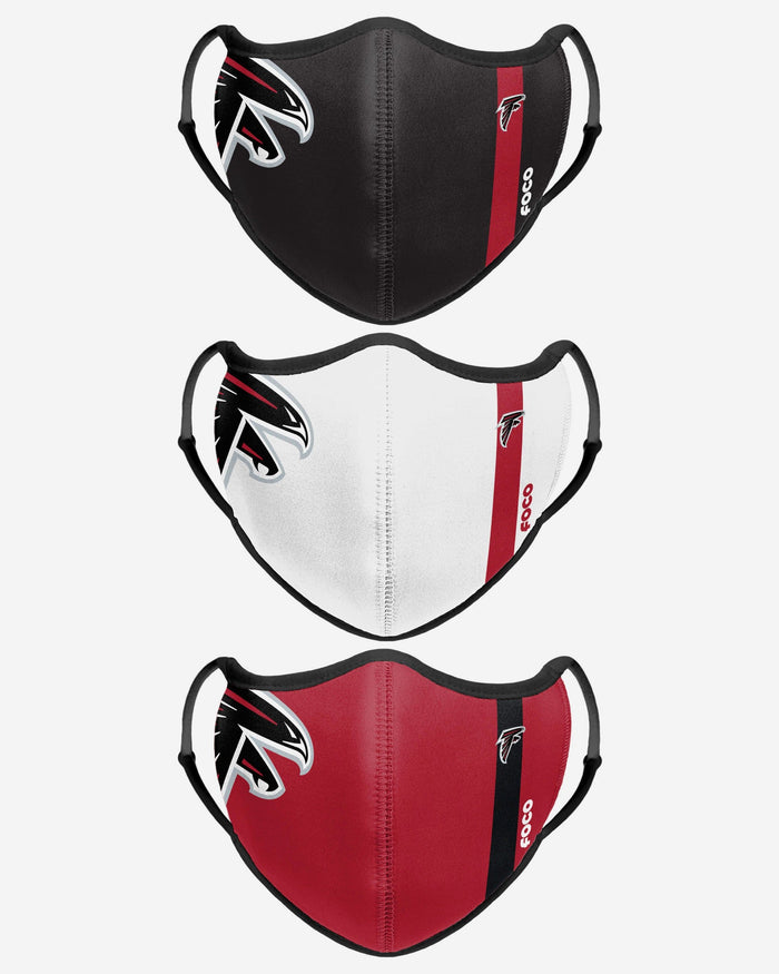 Atlanta Falcons Sport 3 Pack Face Cover FOCO - FOCO.com