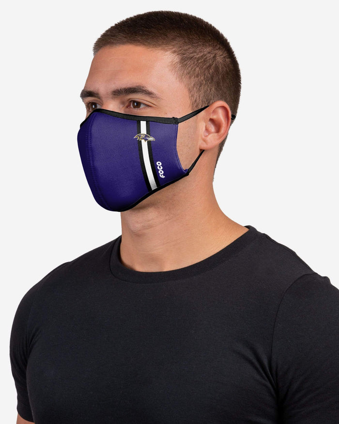 Baltimore Ravens Sport 3 Pack Face Cover FOCO - FOCO.com