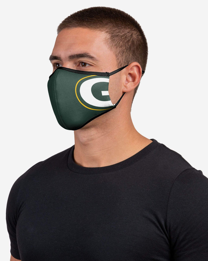 Green Bay Packers Sport 3 Pack Face Cover FOCO - FOCO.com