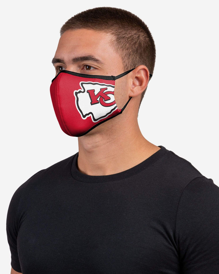 Kansas City Chiefs Sport 3 Pack Face Cover FOCO - FOCO.com