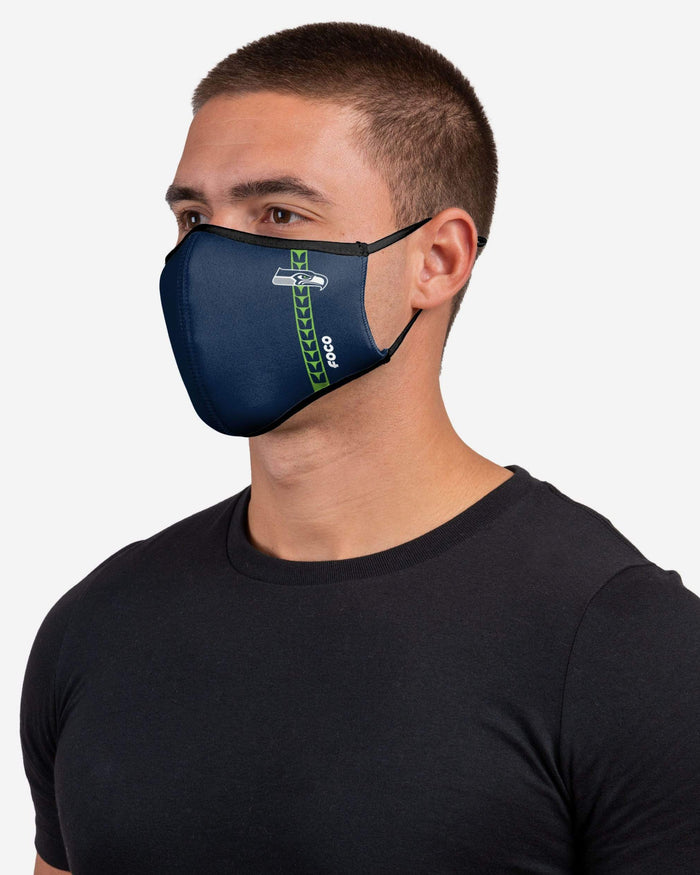 Seattle Seahawks Sport 3 Pack Face Cover FOCO - FOCO.com