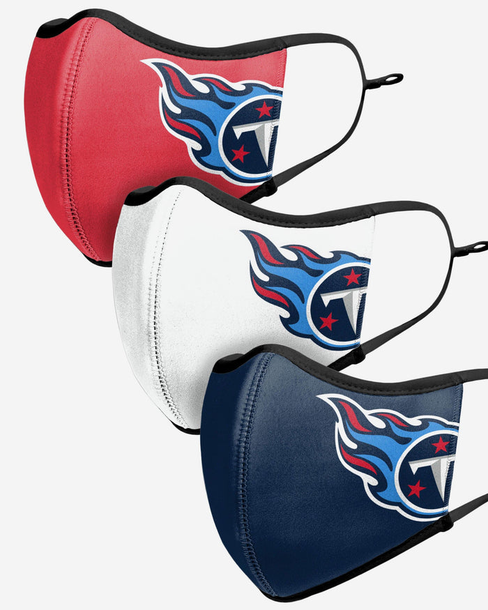 Tennessee Titans Sport 3 Pack Face Cover FOCO - FOCO.com