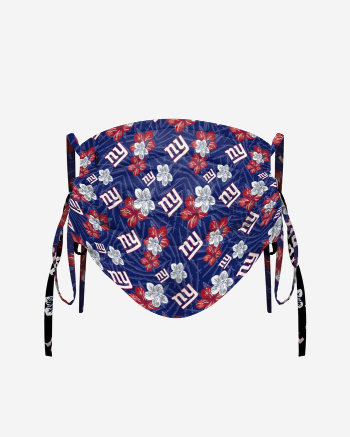 New York Giants Hibiscus Tie-Back Face Cover FOCO - FOCO.com