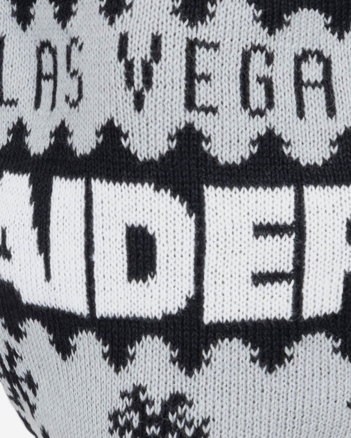 Las Vegas Raiders Knit 2 Pack Face Cover FOCO - FOCO.com