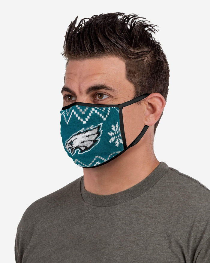 Philadelphia Eagles Knit 2 Pack Face Cover FOCO - FOCO.com