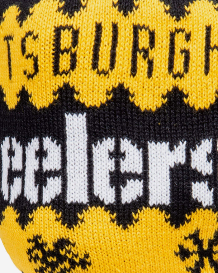Pittsburgh Steelers Knit 2 Pack Face Cover FOCO - FOCO.com