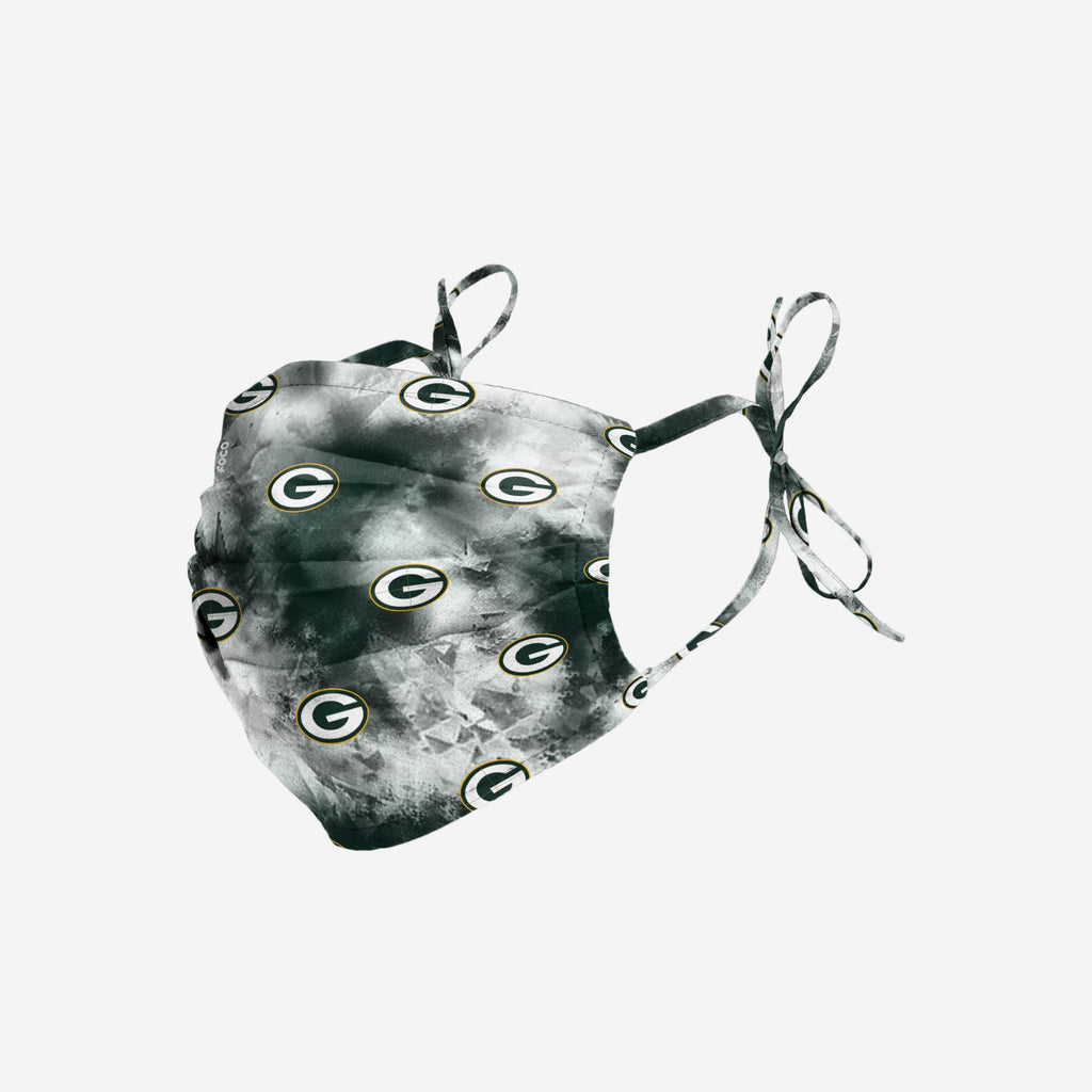 Green Bay Packers Tie-Dye Tie-Back Face Cover FOCO - FOCO.com