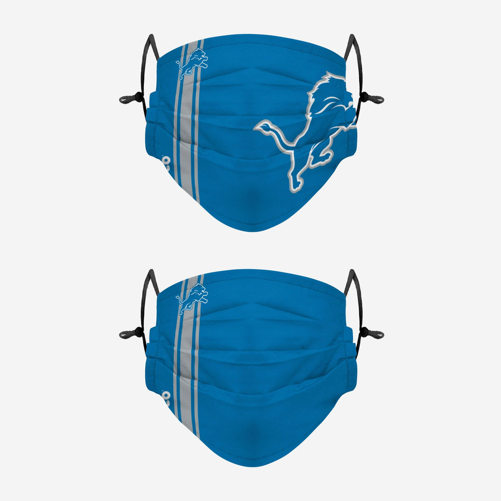 Detroit Lions Gameday 2 Pack Face Cover FOCO - FOCO.com