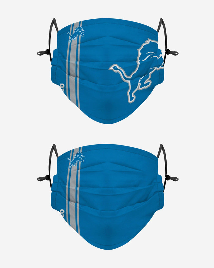 Detroit Lions Gameday 2 Pack Face Cover FOCO - FOCO.com