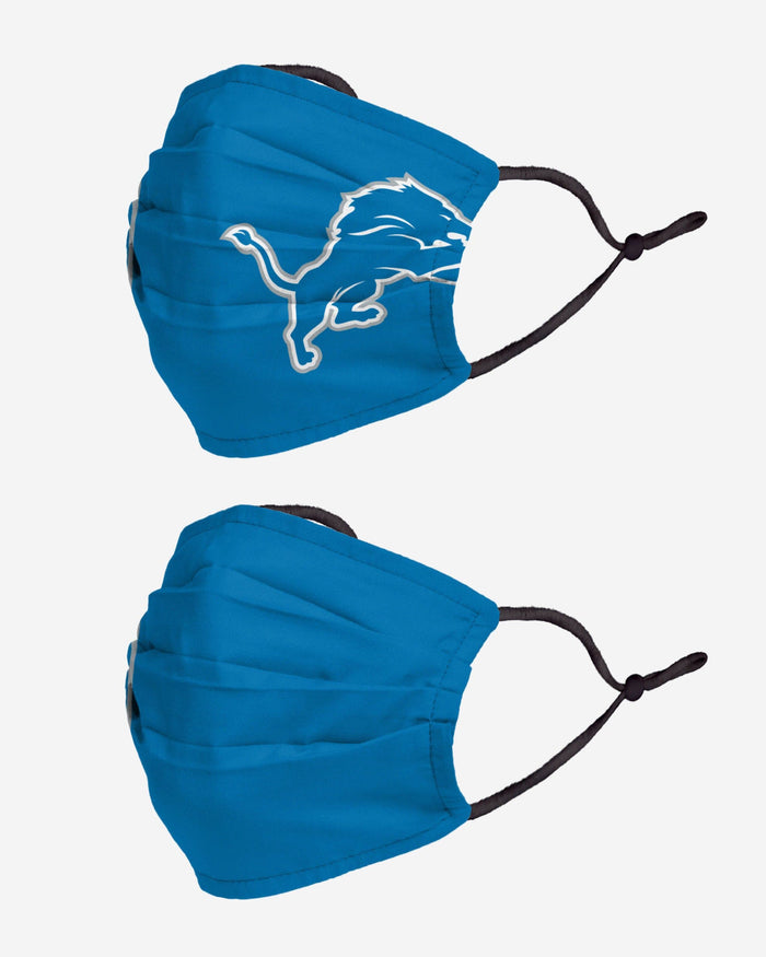 Detroit Lions Gameday 2 Pack Face Cover FOCO - FOCO.com