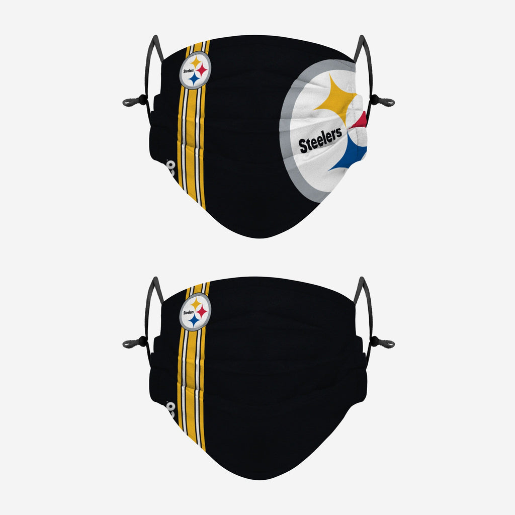 Pittsburgh Steelers Gameday 2 Pack Face Cover FOCO - FOCO.com