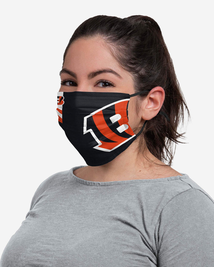 Cincinnati Bengals On-Field Sideline Logo Face Cover FOCO - FOCO.com