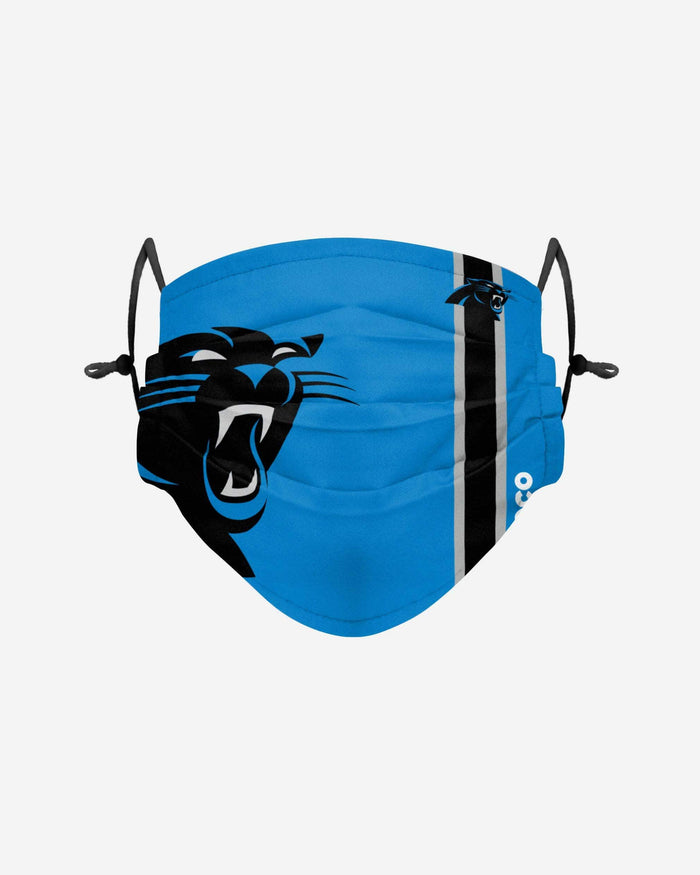 Carolina Panthers On-Field Sideline Logo Face Cover FOCO Adult - FOCO.com