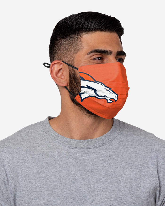 Denver Broncos On-Field Sideline Logo Face Cover FOCO - FOCO.com