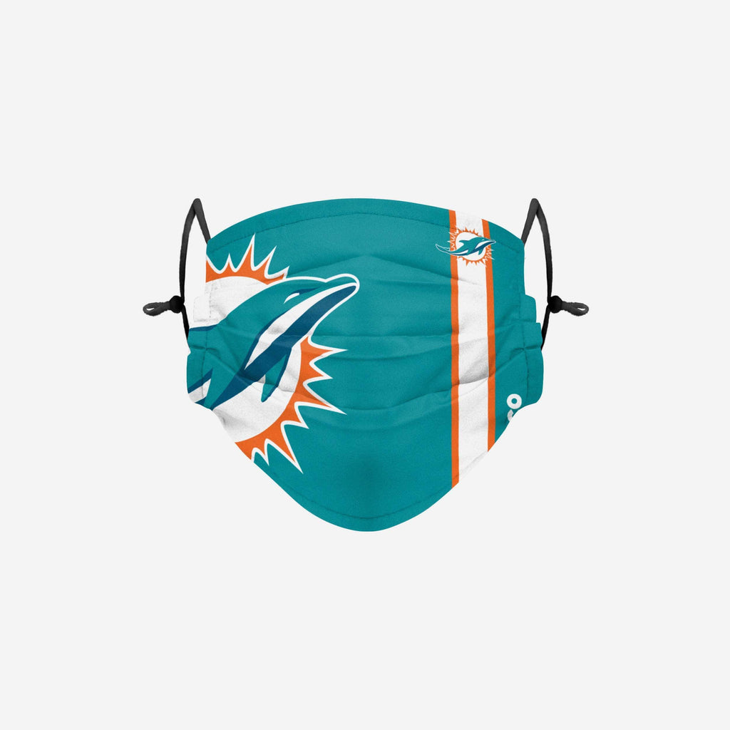 Miami Dolphins On-Field Sideline Logo Face Cover FOCO Adult - FOCO.com