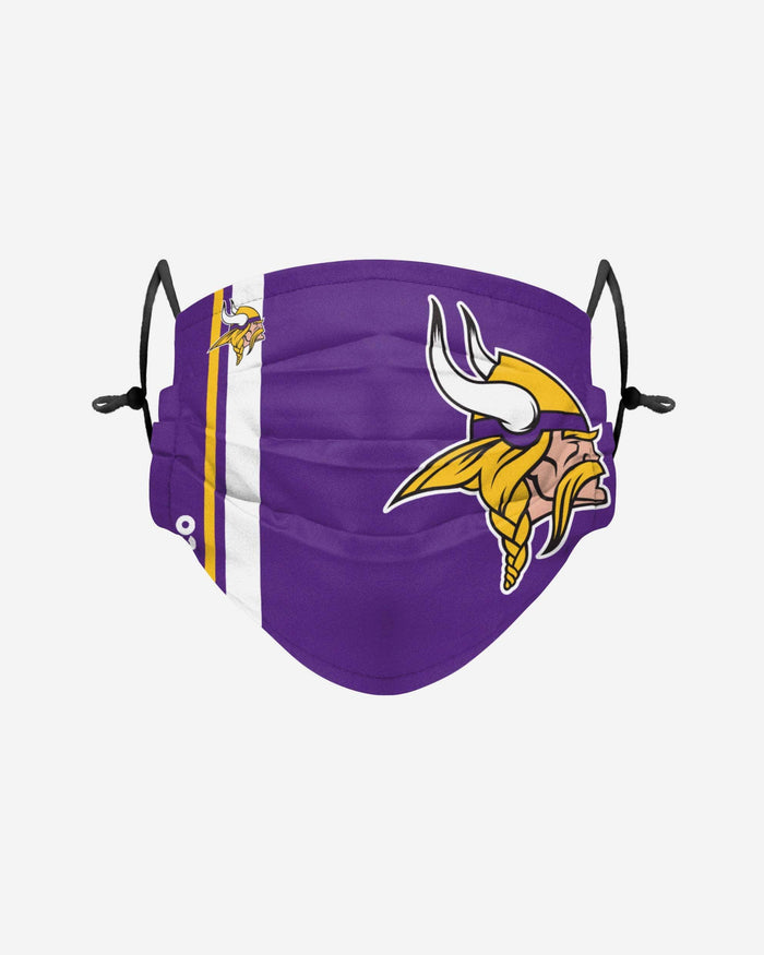 Minnesota Vikings On-Field Sideline Logo Face Cover FOCO Adult - FOCO.com