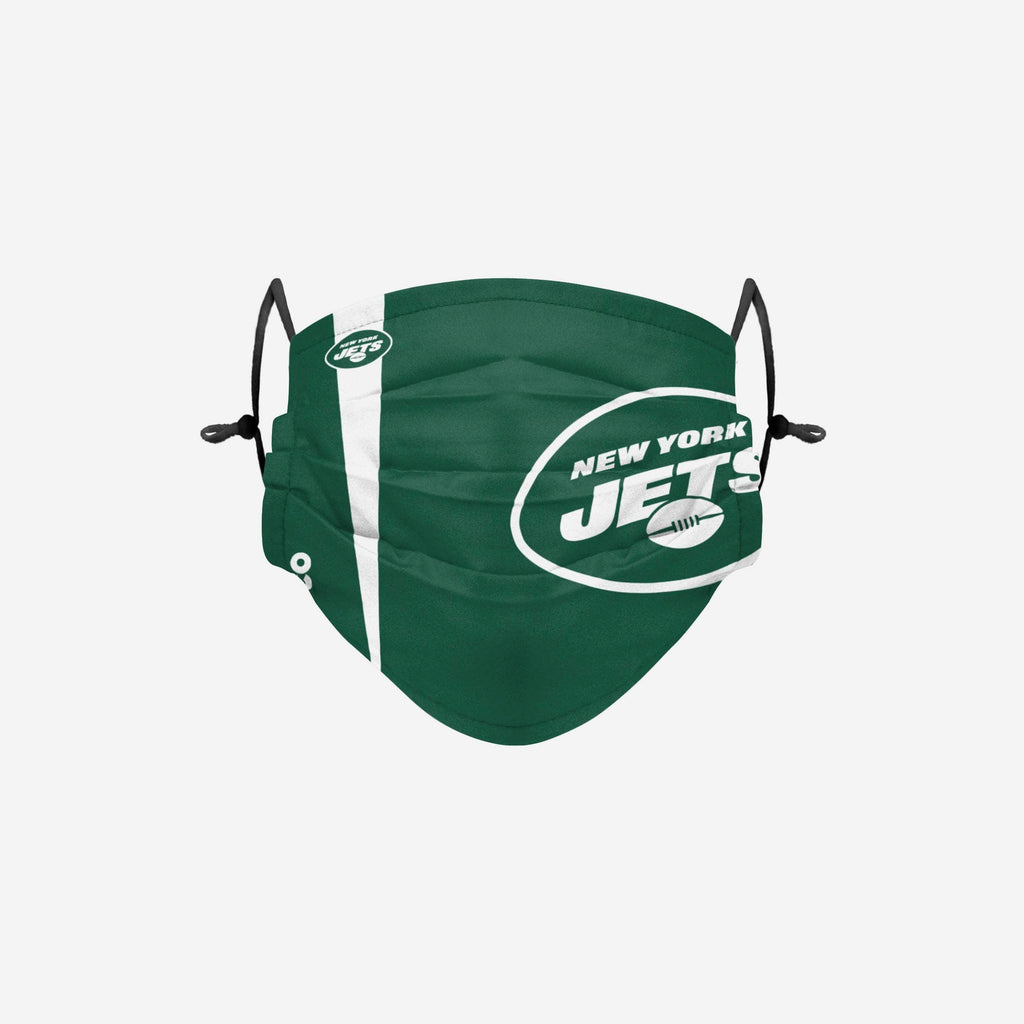 New York Jets On-Field Sideline Logo Face Cover FOCO Adult - FOCO.com