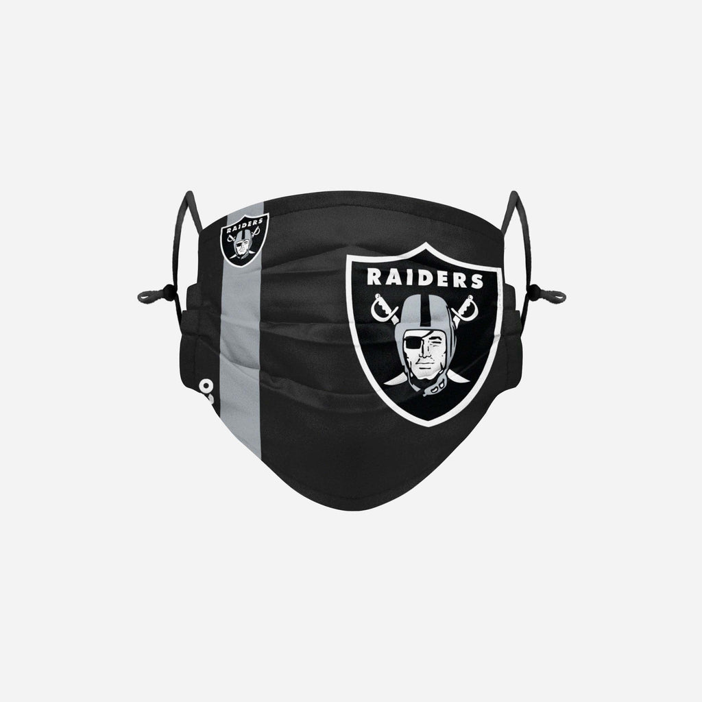 Las Vegas Raiders On-Field Sideline Logo Face Cover FOCO Adult - FOCO.com