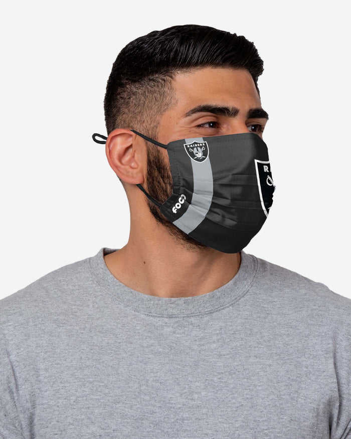 Las Vegas Raiders On-Field Sideline Logo Face Cover FOCO - FOCO.com