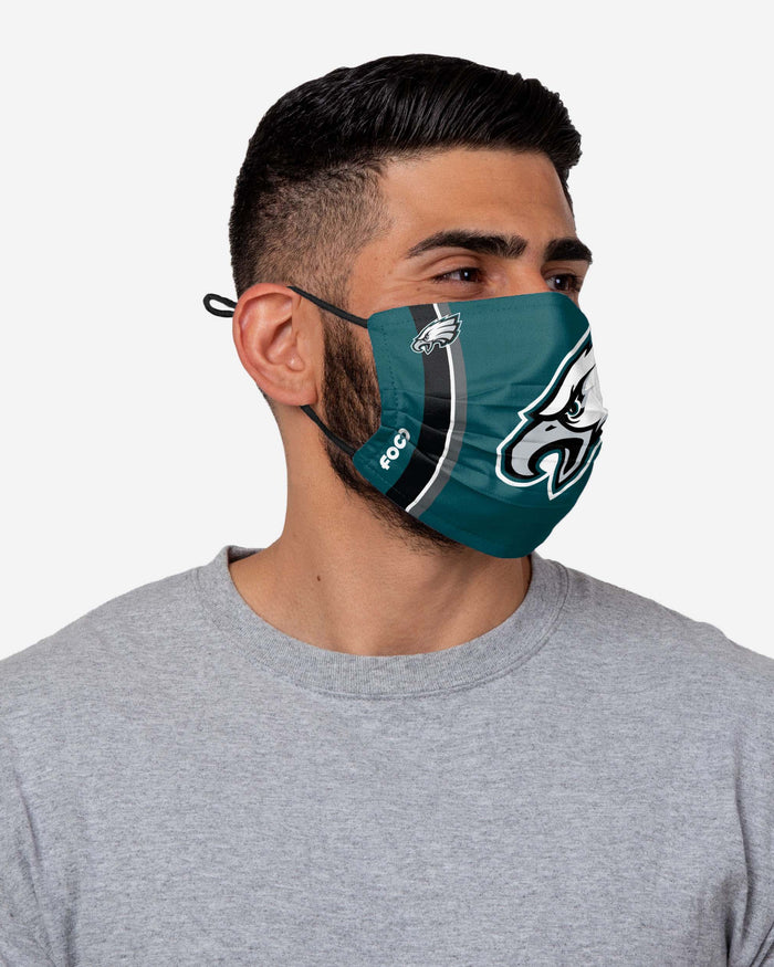 Philadelphia Eagles On-Field Sideline Logo Face Cover FOCO - FOCO.com