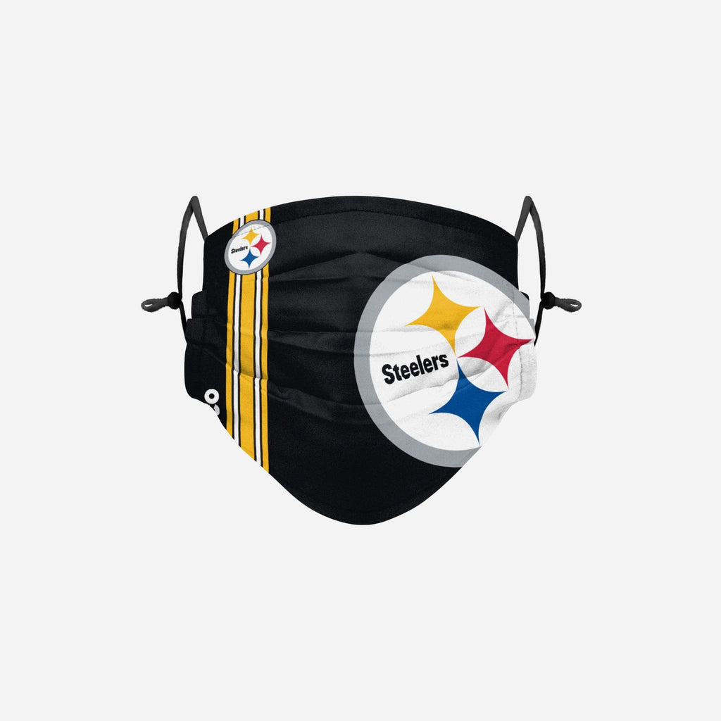 Pittsburgh Steelers On-Field Sideline Logo Face Cover FOCO Adult - FOCO.com