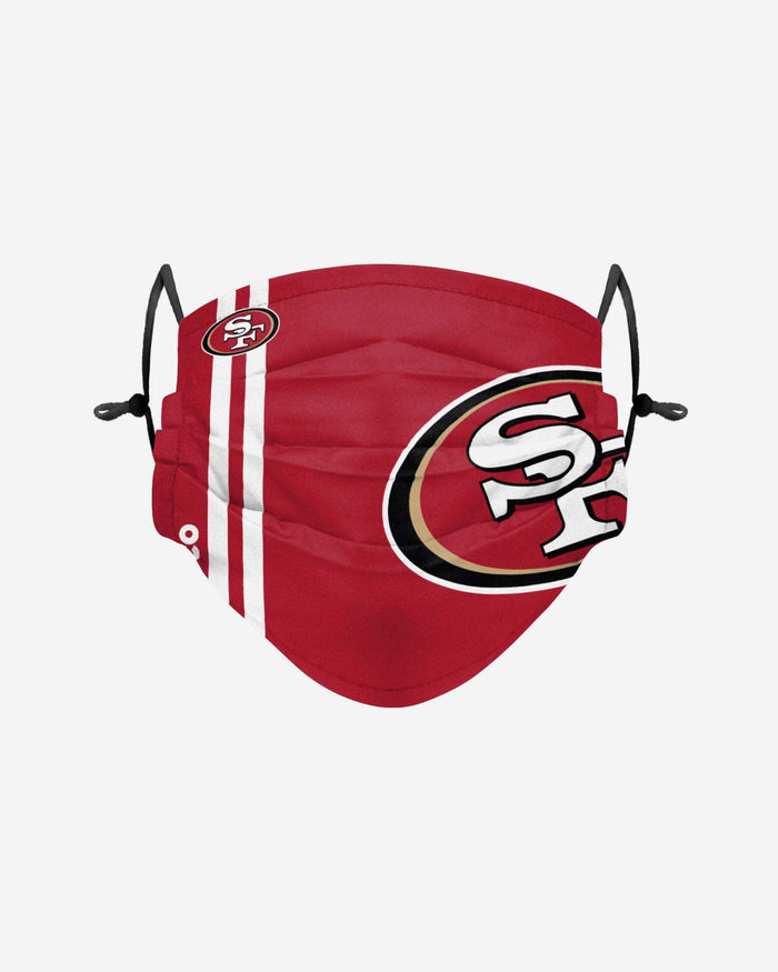 San Francisco 49ers On-Field Sideline Logo Face Cover FOCO Adult - FOCO.com