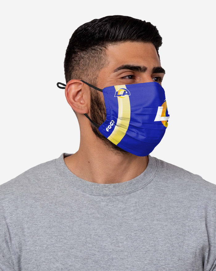 Los Angeles Rams On-Field Sideline Logo Face Cover FOCO - FOCO.com