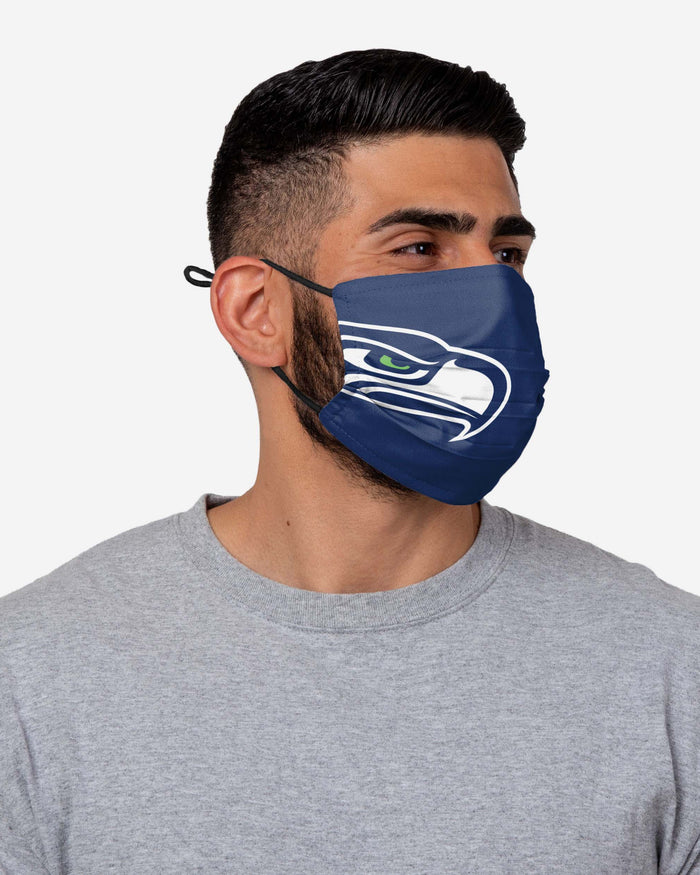 Seattle Seahawks On-Field Sideline Logo Face Cover FOCO - FOCO.com