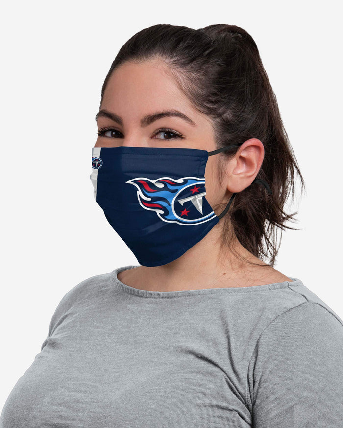 Tennessee Titans On-Field Sideline Logo Face Cover FOCO - FOCO.com