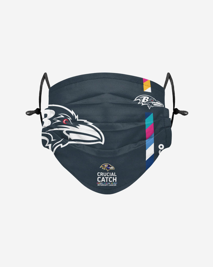 Baltimore Ravens Crucial Catch Adjustable Face Cover FOCO - FOCO.com