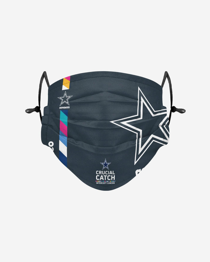 Dallas Cowboys Crucial Catch Adjustable Face Cover FOCO - FOCO.com