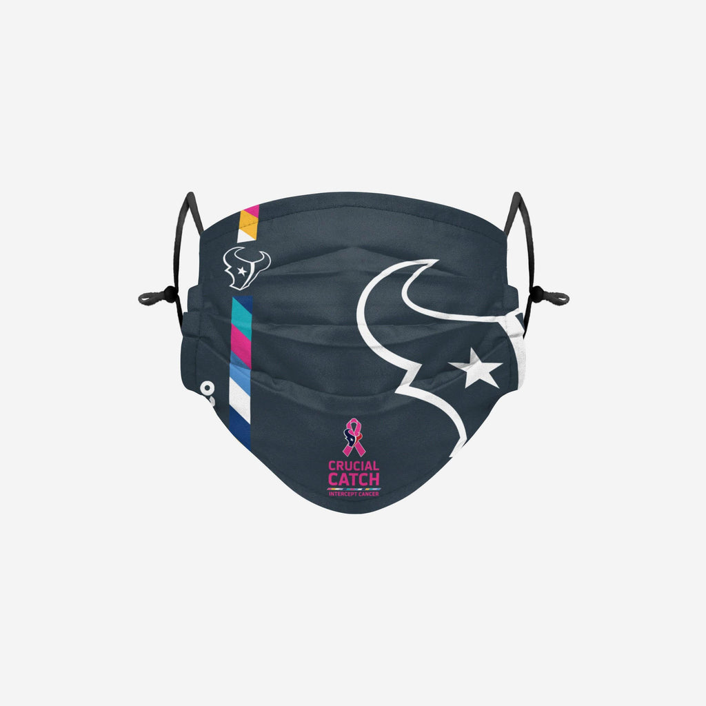 Houston Texans Crucial Catch Adjustable Face Cover FOCO - FOCO.com