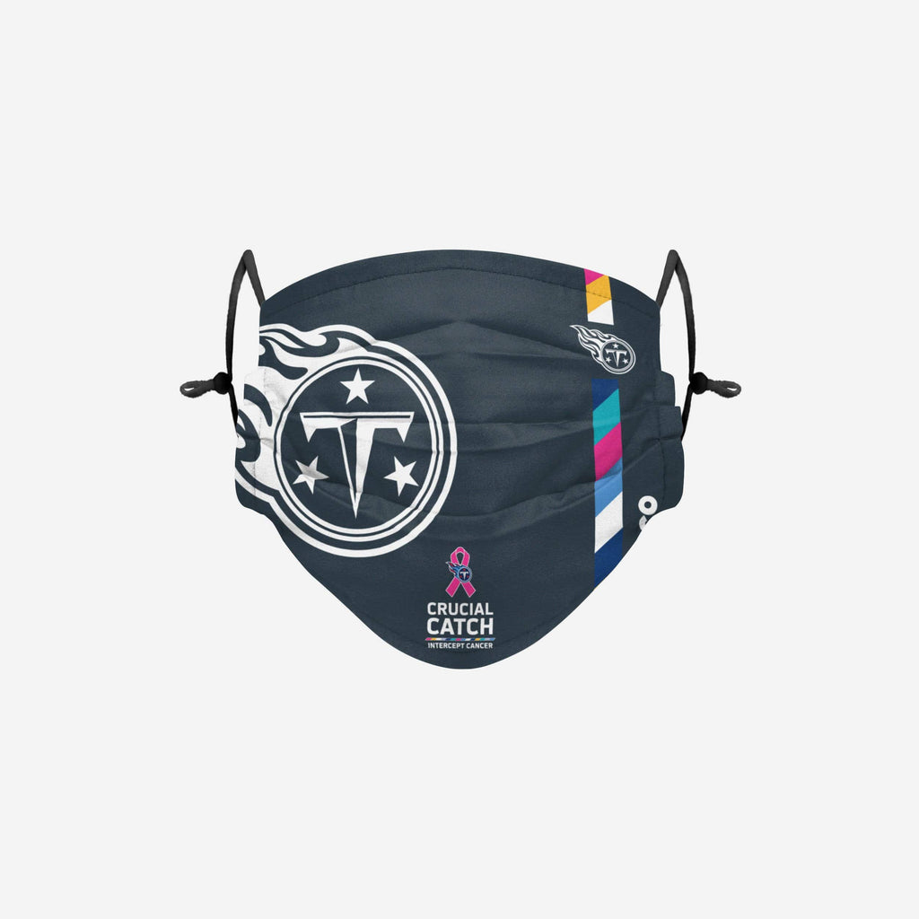 Tennessee Titans Crucial Catch Adjustable Face Cover FOCO - FOCO.com