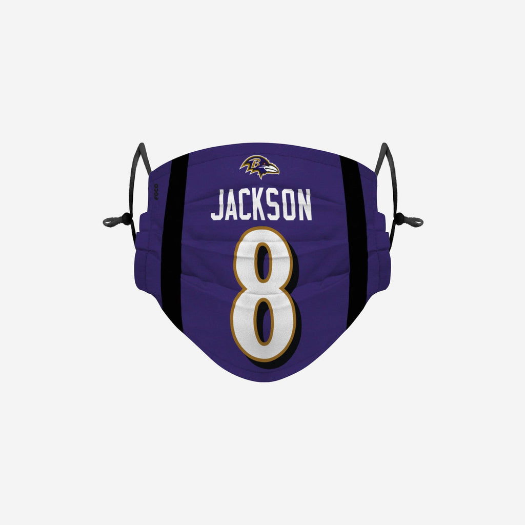 Lamar Jackson Baltimore Ravens Adjustable Face Cover FOCO - FOCO.com