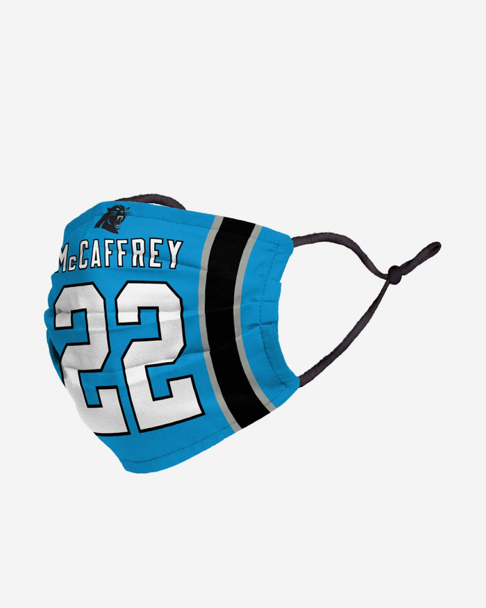 Christian McCaffrey Carolina Panthers Adjustable Face Cover FOCO - FOCO.com