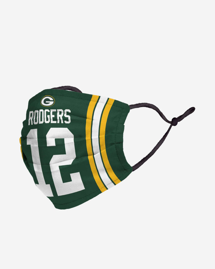 Aaron Rodgers Green Bay Packers Adjustable Face Cover FOCO - FOCO.com