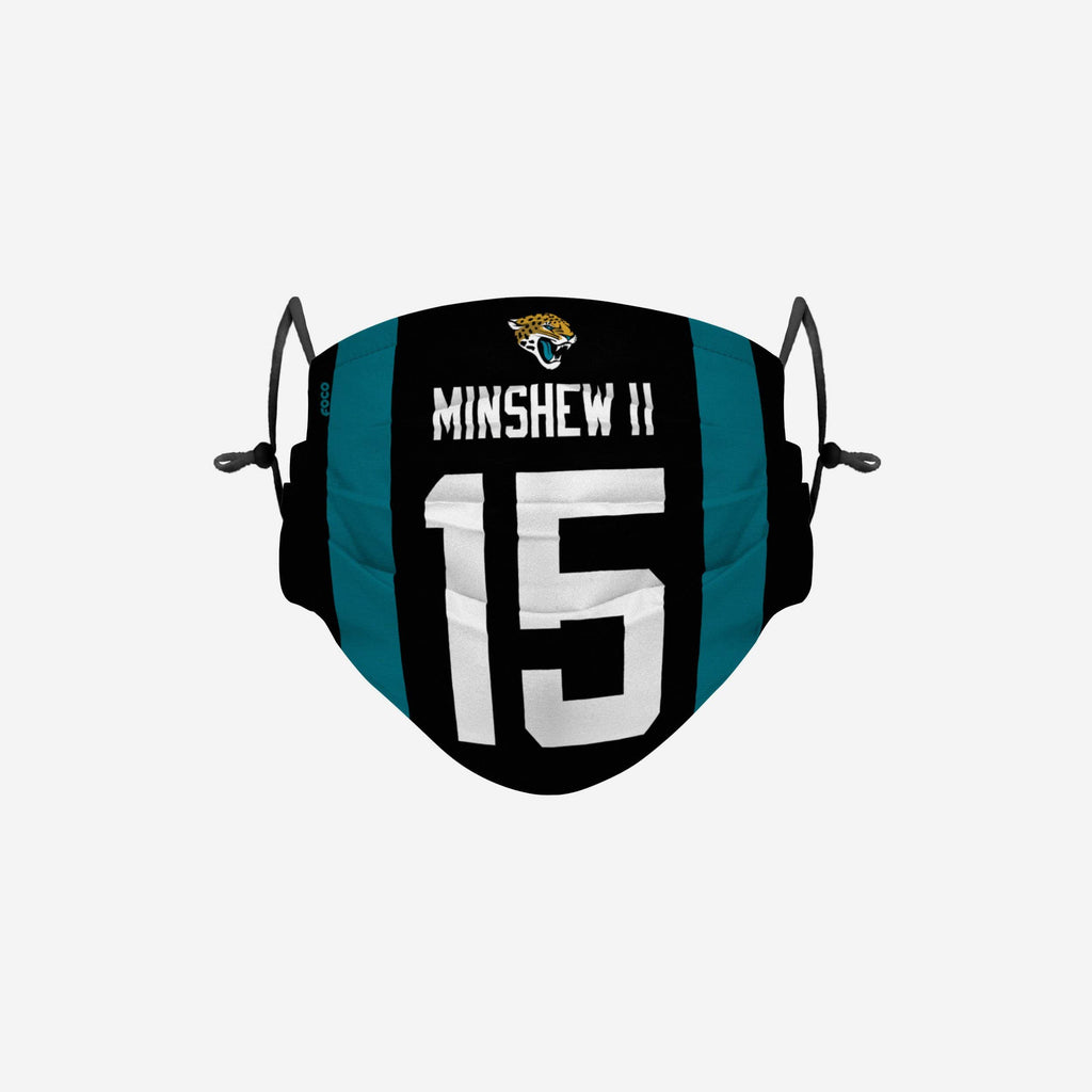 Gardner Minshew Jacksonville Jaguars Adjustable Face Cover FOCO - FOCO.com